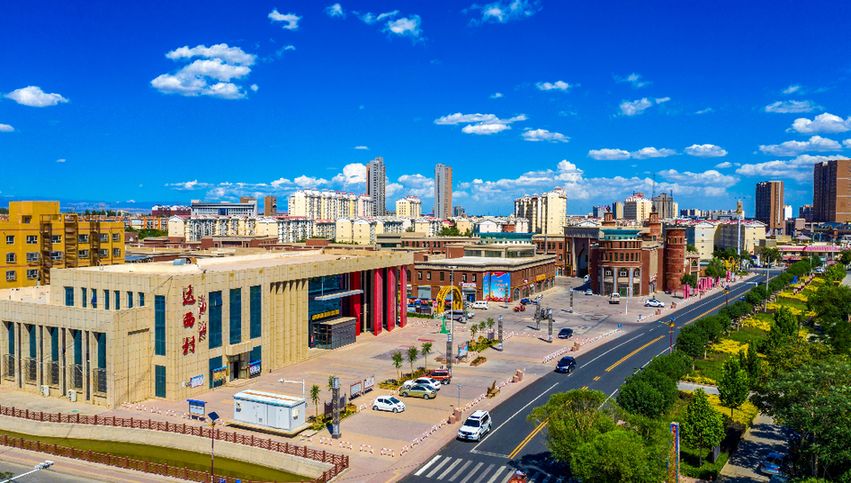 &ldquo;俯瞰&rdquo;尉犁县达西村