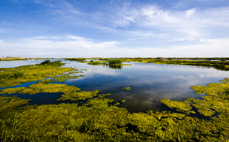 东道海子&middot;碧水蓝天