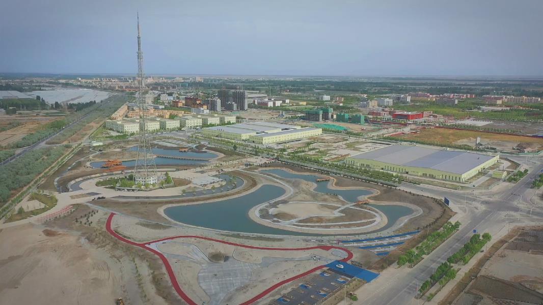 这边风景独好！岳普湖县水景公园风光无限